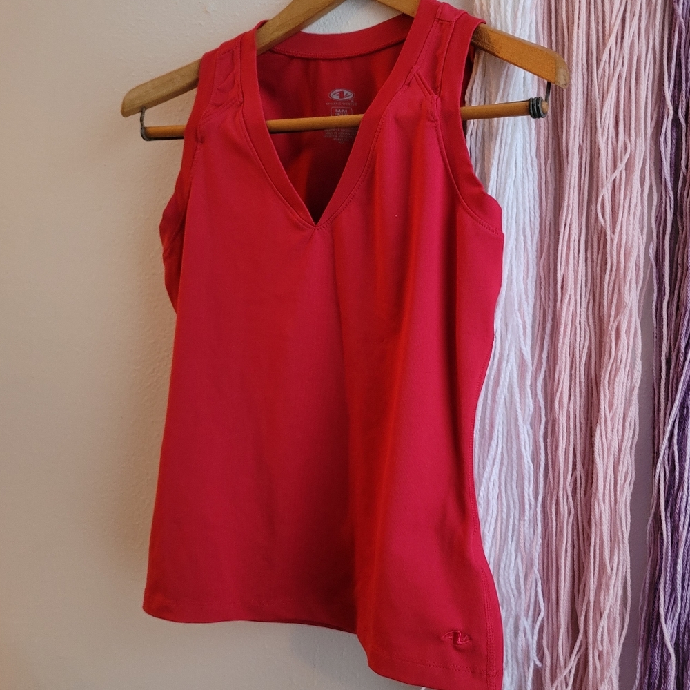 Red Athletic Top